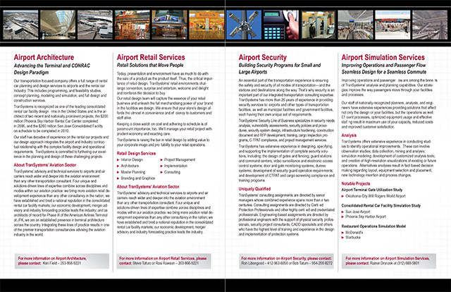 Aviation Sector Capabilities Brochure