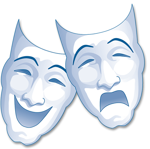 Drama Masks Illustration